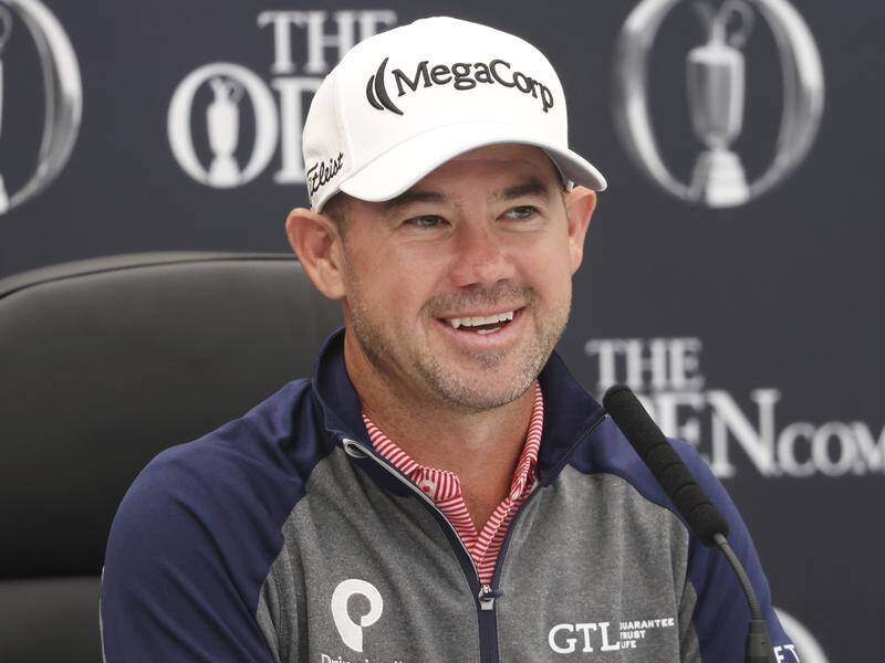 American Brian Harman is thrilled to be back in the UK to defend his 2023 Open title. (AP PHOTO)