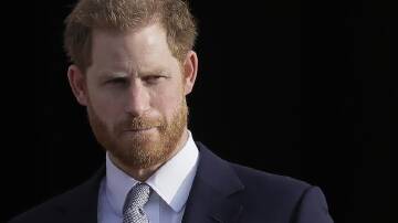 Prince Harry will attend a service in London in May to mark the Invictus Games' 10th anniversary. (AP PHOTO)