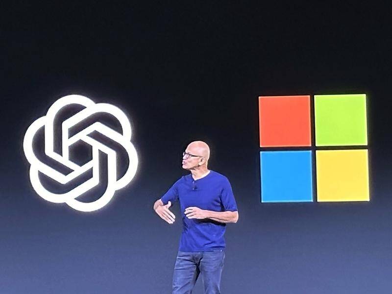 Microsoft has quit, "effective immediately", its role as an observer on OpenAI's board. (AP PHOTO)