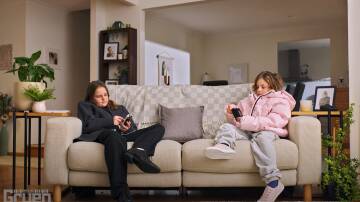 Two children "play grown-ups" in this faux ad by the Youngbloods WA team of rising advertising industry talents. Picture by Gruen/ABC