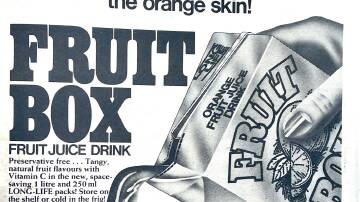 The full page fruitbox advertisement in The Standard in 1979. File picture