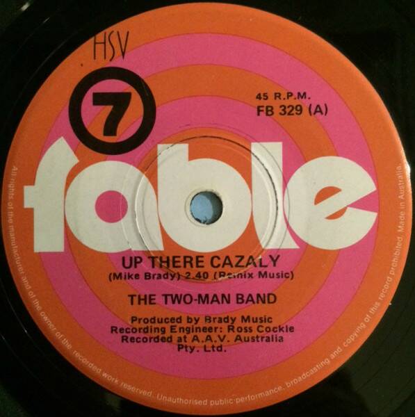 The Up There Cazaly single from July 1979. File picture