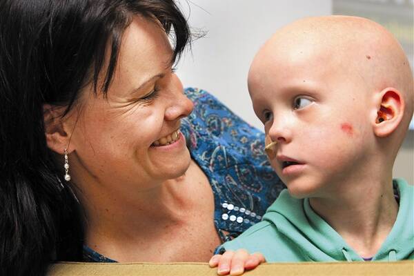 No need to convince six-year-old Bailey Delaney and his mum Joanne of the value of the Royal Children's Hospital. The Timboon youngster has a rare form of cancer which has him at the hospital all too often.