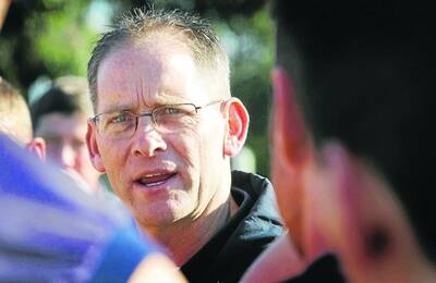 North Warrnambool Eagles senior coach Leigh McCluskey's five-year tenure is nearing an end with the club in a prime position to build on a strong foundation. 080524CC123North Warrnambool V Camperdown at Bushfield oval