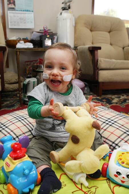 Warrnambool toddler Malachi Dow, 19 months, desperately needs his heart condition medication.