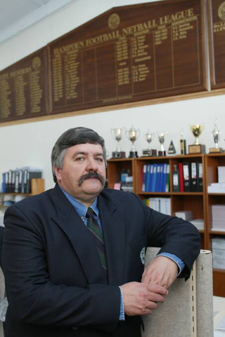 Mick Harrison is the new Hampden football netball league General Manager for the 2004 season.