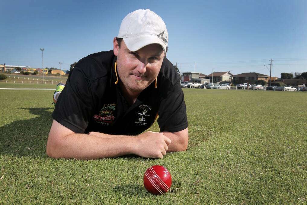 WDCA Merrivale Cricket. Pictured - Merrivale bowler Tim Bryce is happy with his move from Yambuk. Picture: ROB GUNSTONE